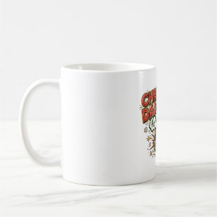 Weihnachts-Vater-Witze Retro-Kaffeetasse Kaffeetasse