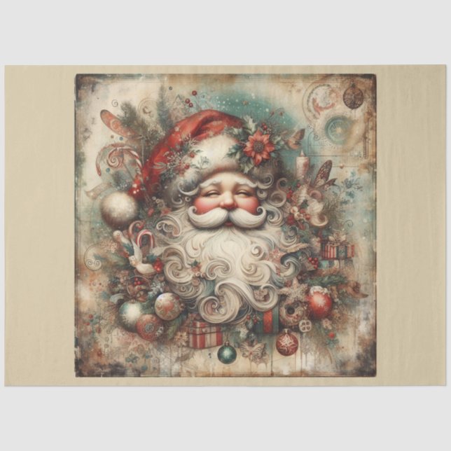 Weihnachts-Vergangenheit-Design-Reihe 28 Seidenpapier (Vorderseite)