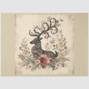 Weihnachts-Vergangenheit-Design Serie 24 Seidenpapier