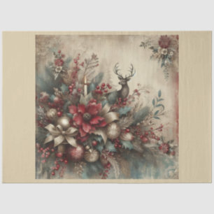 Weihnachts-Vergangenheit-Design Serie 25 Seidenpapier