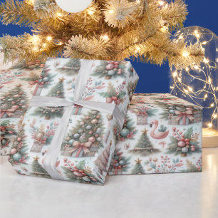Weihnachts-Verpackungspapier, festlich! Geschenkpapier