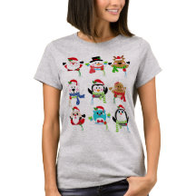 Weihnachts-Vibes-T-Shirt, Geschenkidee für Ferien-
