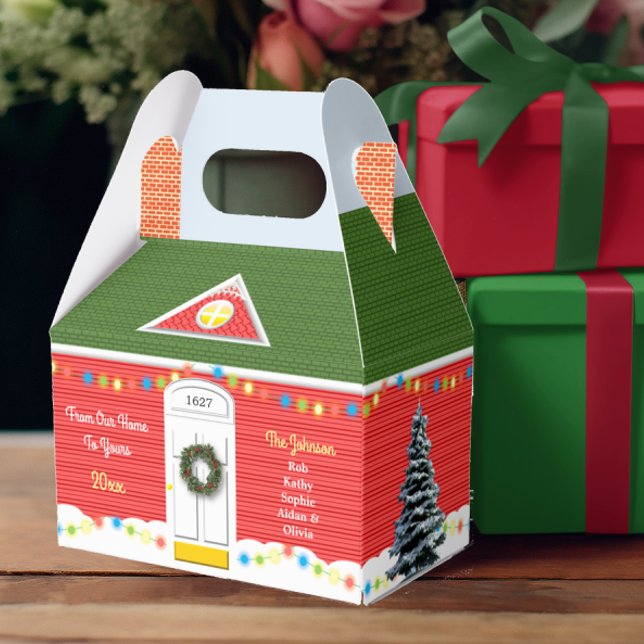 Weihnachts Viktorianisch Zuhause Personalisiert Ho Geschenkschachtel (Von Creator hochgeladen)