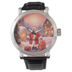 Weihnachts-Vintage Geschenkuhr Armbanduhr