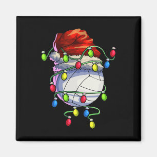 Weihnachts Volleyball Weihnachten Weihnachten Lich Magnet