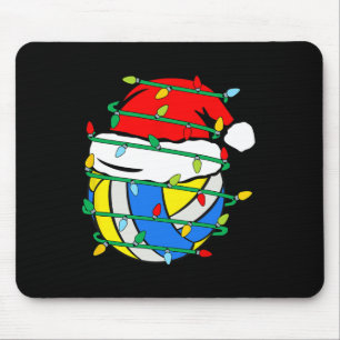 Weihnachts Volleyball Weihnachtsmann Kinder Kinder Mousepad