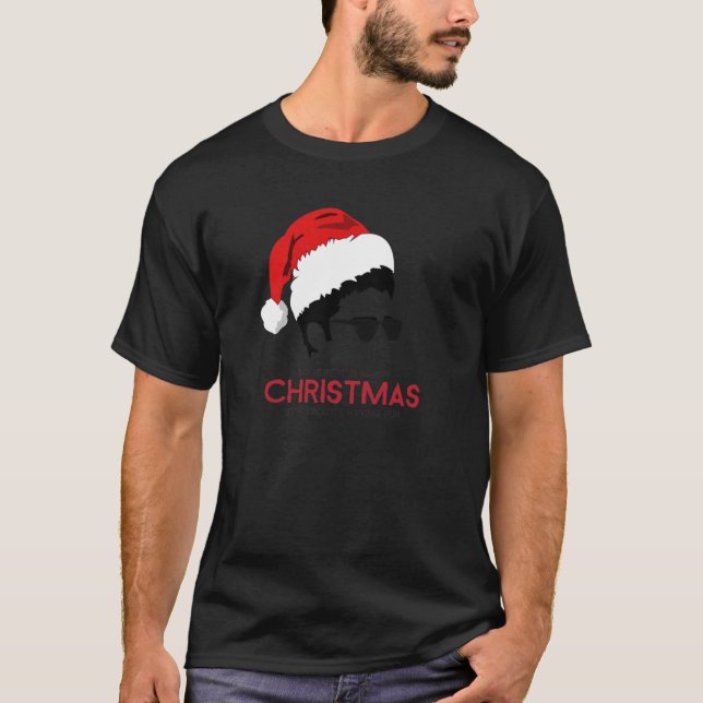 Weihnachts-Weihnachten Gallagher Frohe Weihnachten T-Shirt (Vorderseite)
