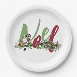 Weihnachts-Weihnachten Pappteller