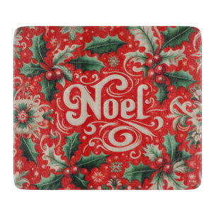 Weihnachts-Weihnachten Rot & Grün Schneidebrett