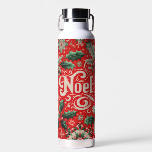 Weihnachts-Weihnachten Rot & Grün Trinkflasche