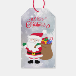 Weihnachts-Weihnachtsauslieferung des Weihnachtsma Geschenkanhänger