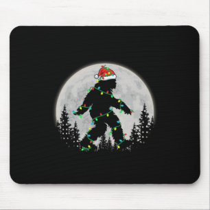 Weihnachts-Weihnachtsbäume Lichter Weihnachten Wei Mousepad
