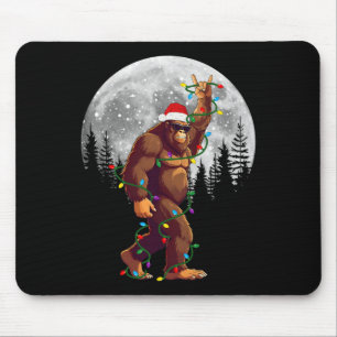 Weihnachts-Weihnachtsbäume Lichter Weihnachten Wei Mousepad