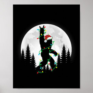 Weihnachts-Weihnachtsbäume Lichter Weihnachten Wei Poster