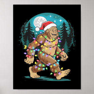 Weihnachts-Weihnachtsbäume Lichter Weihnachten Wei Poster