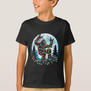Weihnachts-Weihnachtsbäume Lichter Weihnachten Wei T-Shirt