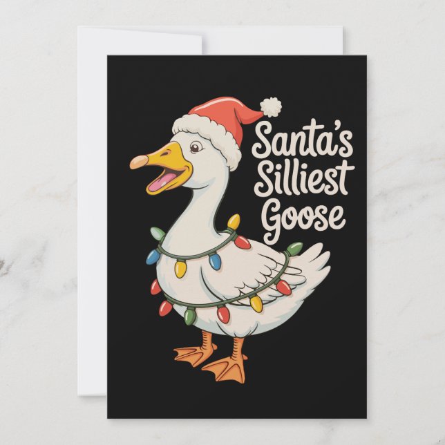 Weihnachts-Weihnachtsbeleuchtung Feiertagskarte (Vorderseite)