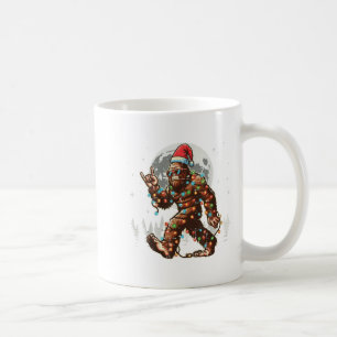 Weihnachts-Weihnachtsbeleuchtung Xmas Sasquatch Bo Kaffeetasse