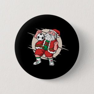Weihnachts-Weihnachtsdesign für den Weihnachtsmann Button
