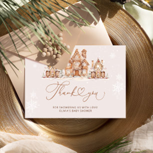 Weihnachts-Weihnachtsdusche Danke Ihrer Karte