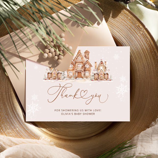 Weihnachts-Weihnachtsdusche Danke Ihrer Karte (Von Creator hochgeladen)