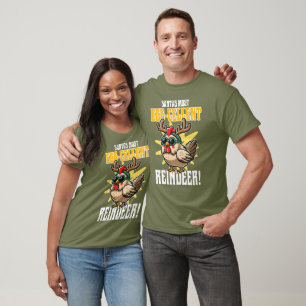 Weihnachts-Weihnachtsentwurf des Weihnachtsmanns m T-Shirt