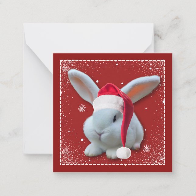 Weihnachts-Weihnachtsfeiertag-Grußkarte Mitteilungskarte (Vorderseite)