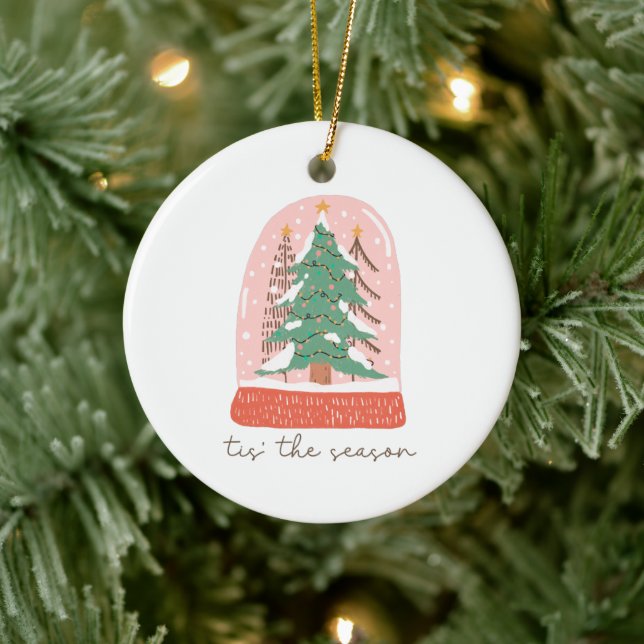 Weihnachts-Weihnachtsfeiertag Keramik Ornament (Baum)