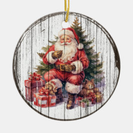 Weihnachts-Weihnachtsfeiertag Keramik Ornament