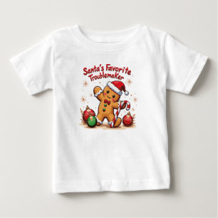 Weihnachts-Weihnachtsfest-Shirt für die Ärgersten Baby T-shirt
