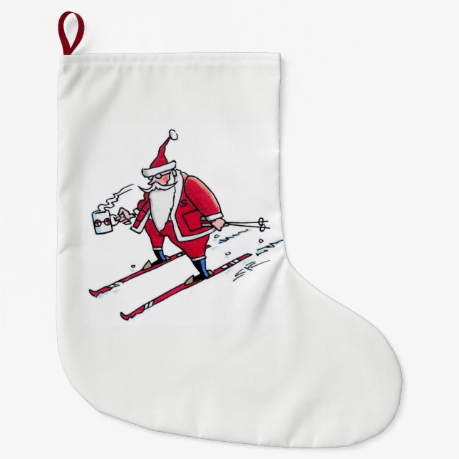 Weihnachts-Weihnachtsfest Strumpf groß Großer Weihnachtsstrumpf (Vorderseite)