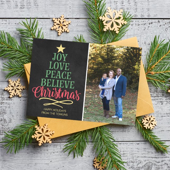 Weihnachts-Weihnachtsfotokarte für Familien Feiertagskarte (Von Creator hochgeladen)