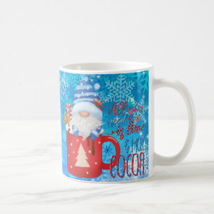Weihnachts-Weihnachtsgeschenk mit Snowflake Kaffeetasse