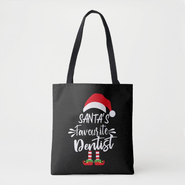 Weihnachts-Weihnachtsgeschenk von santa Tasche (Vorderseite)