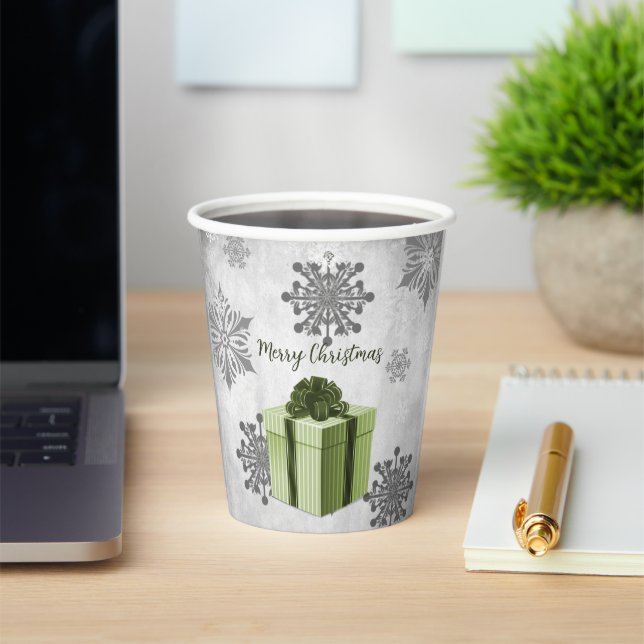 Weihnachts-Weihnachtsgeschenk-Weihnachtskalender Pappbecher (InSitu)
