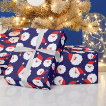 Weihnachts-Weihnachtsgeschenk zum Feiern Blau Naht