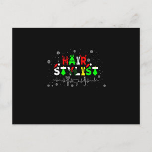 Weihnachts-Weihnachtsgeschenke für Haare Postkarte