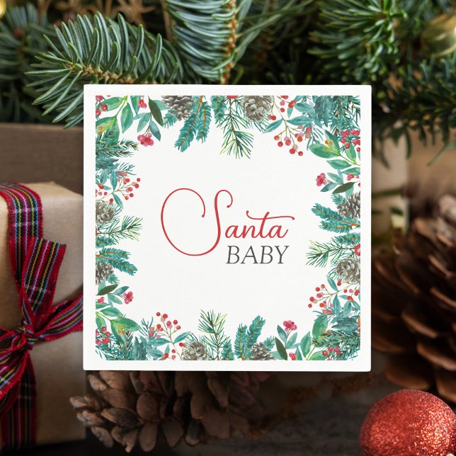 Weihnachts-Weihnachtsgeschlecht-neutral Serviette (Von Creator hochgeladen)