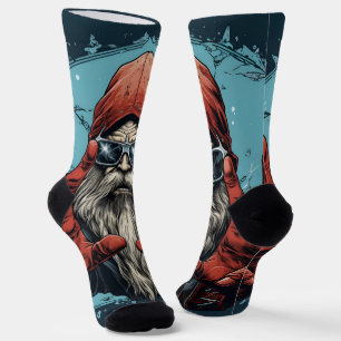 Weihnachts Weihnachtsgestein mit Metal Rock und Ro Socken