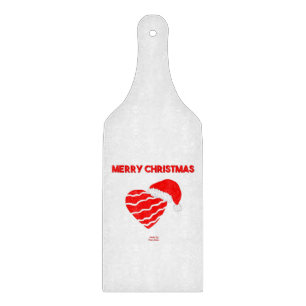 Weihnachts-Weihnachtsglas-Schneidplatte Schneidebrett