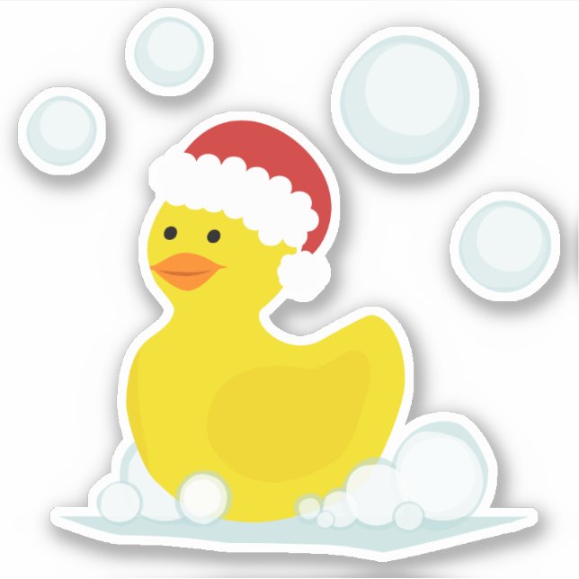 Weihnachts-Weihnachtsgrube Aufkleber (Vorderseite)
