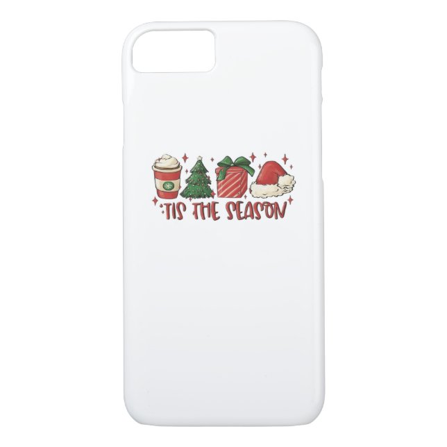 Weihnachts-Weihnachtskaffee Funny Holiday Liebe Case-Mate iPhone Hülle (Rückseite)