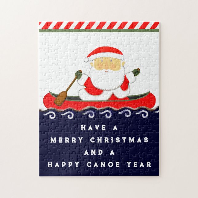 Weihnachts-Weihnachtskajak (Vertikal)