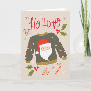 Weihnachts-Weihnachtskarte Feiertagskarte