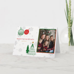 Weihnachts-Weihnachtskarte mit Joy-Fill Karte