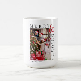 Weihnachts-Weihnachtskarte Moderne Drehbuchaufenth Kaffeetasse