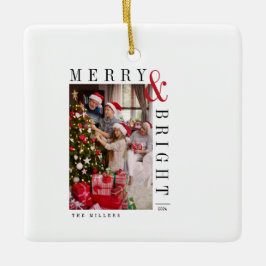 Weihnachts-Weihnachtskarte Moderne Drehbuchaufenth Keramikornament