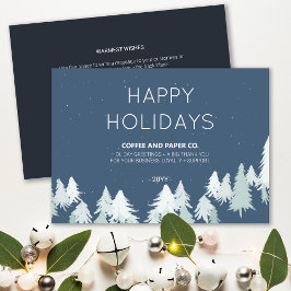 Weihnachts-Weihnachtskarten für Unternehmen Einladung