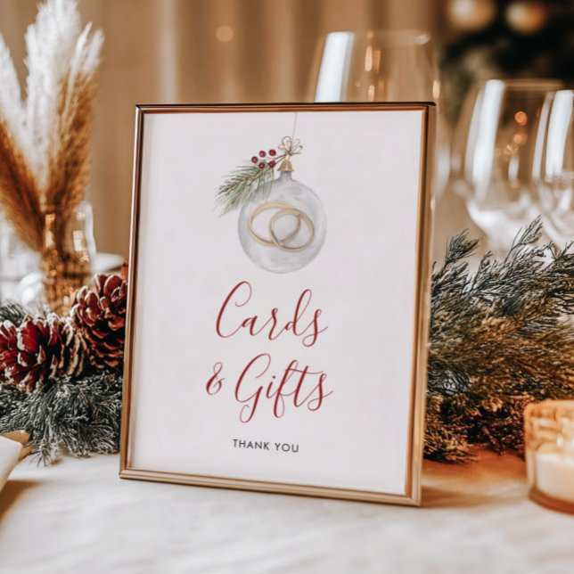 Weihnachts-Weihnachtskarten & Geschenke Poster (Von Creator hochgeladen)