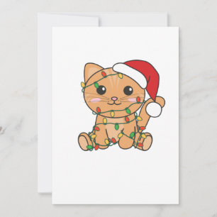 Weihnachts-Weihnachtskatzen Feiertagskarte